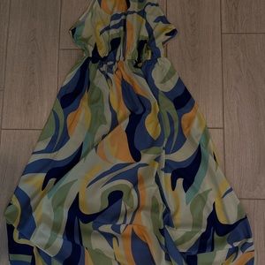 Brand new dress from shein. Colorful and comfy long dress . Size extra large.